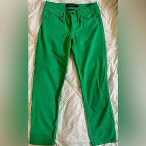 Calvin Klein Green Skinny Cropped Pants